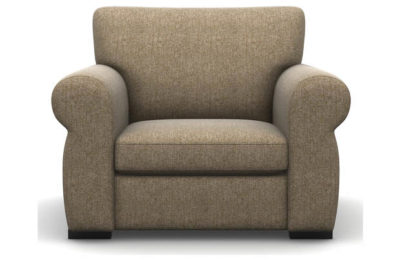 Heart of House Chloe Tweed Fabric Chair - Beige.